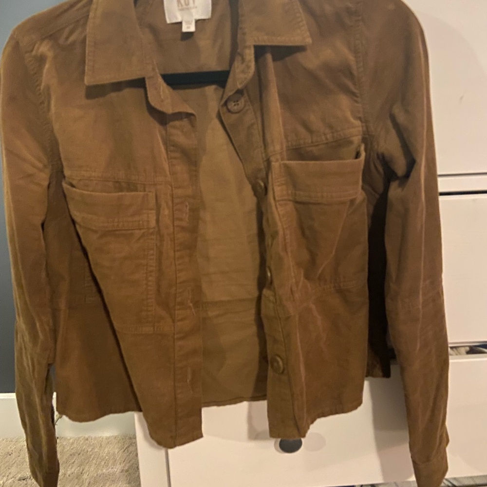 Kut from the Kloth Tan Utility Jacket